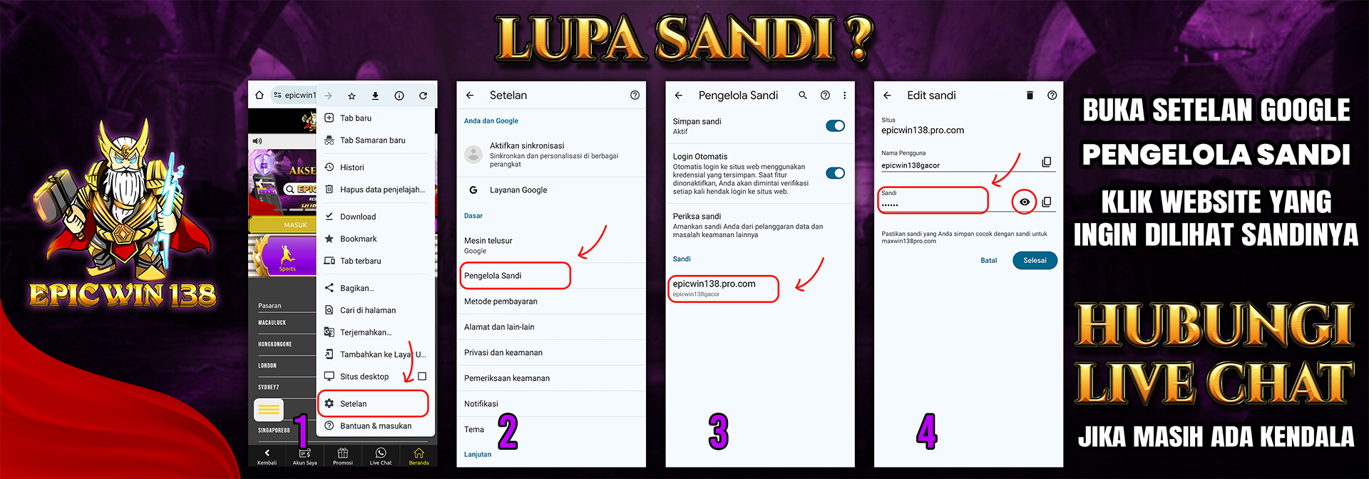 LUPA SANDI