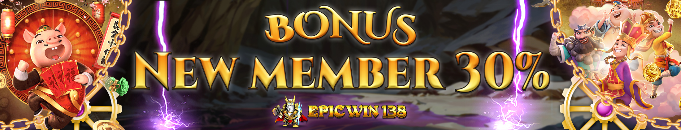 BONUS NEW MEMBER 30%
