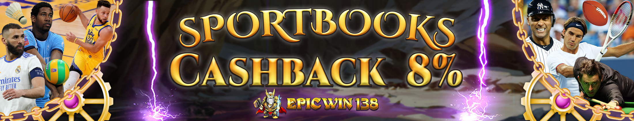 CASHBACK SPORTBOOK 8%